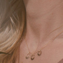 Load image into Gallery viewer, Revolve Necklace (Gold-filled or Sterling Silver)
