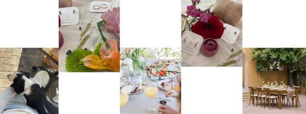 Jewelry Collection inspired by garden parties.