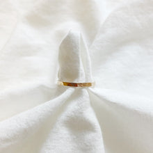 Load image into Gallery viewer, Gold-filled Hammered Ring
