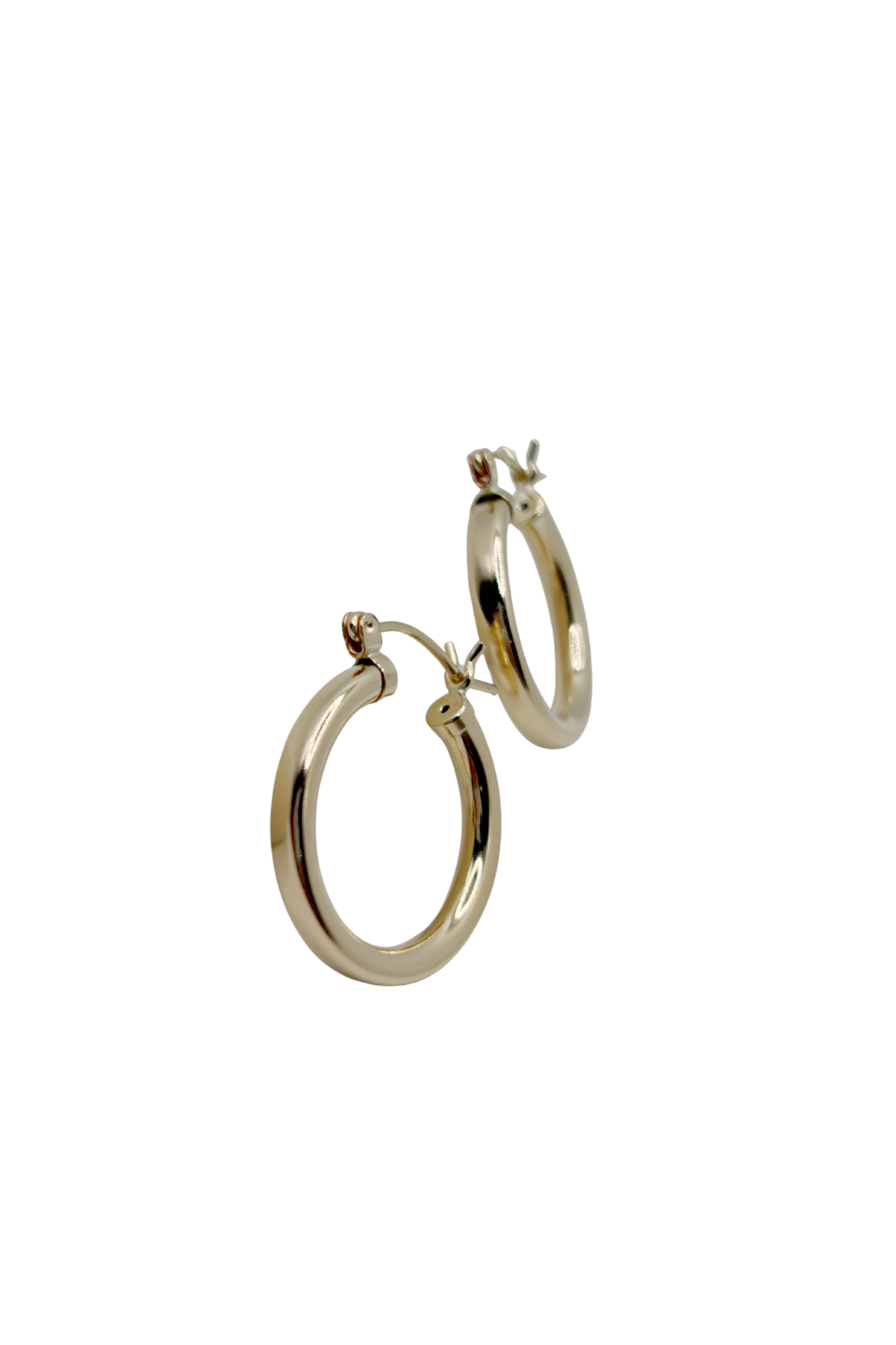 Thick Gold Hoops