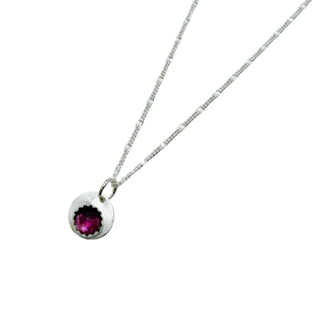 Rhodolite Garnet Necklace