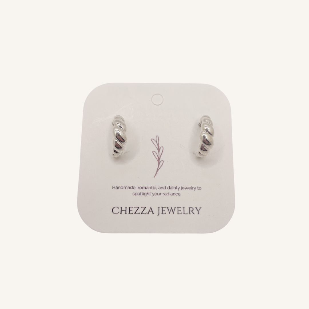 Rope Dome Hoop Earrings