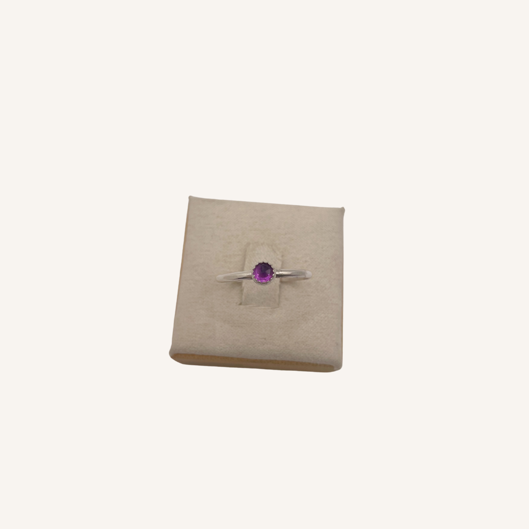 Dainty Gemstone Ring