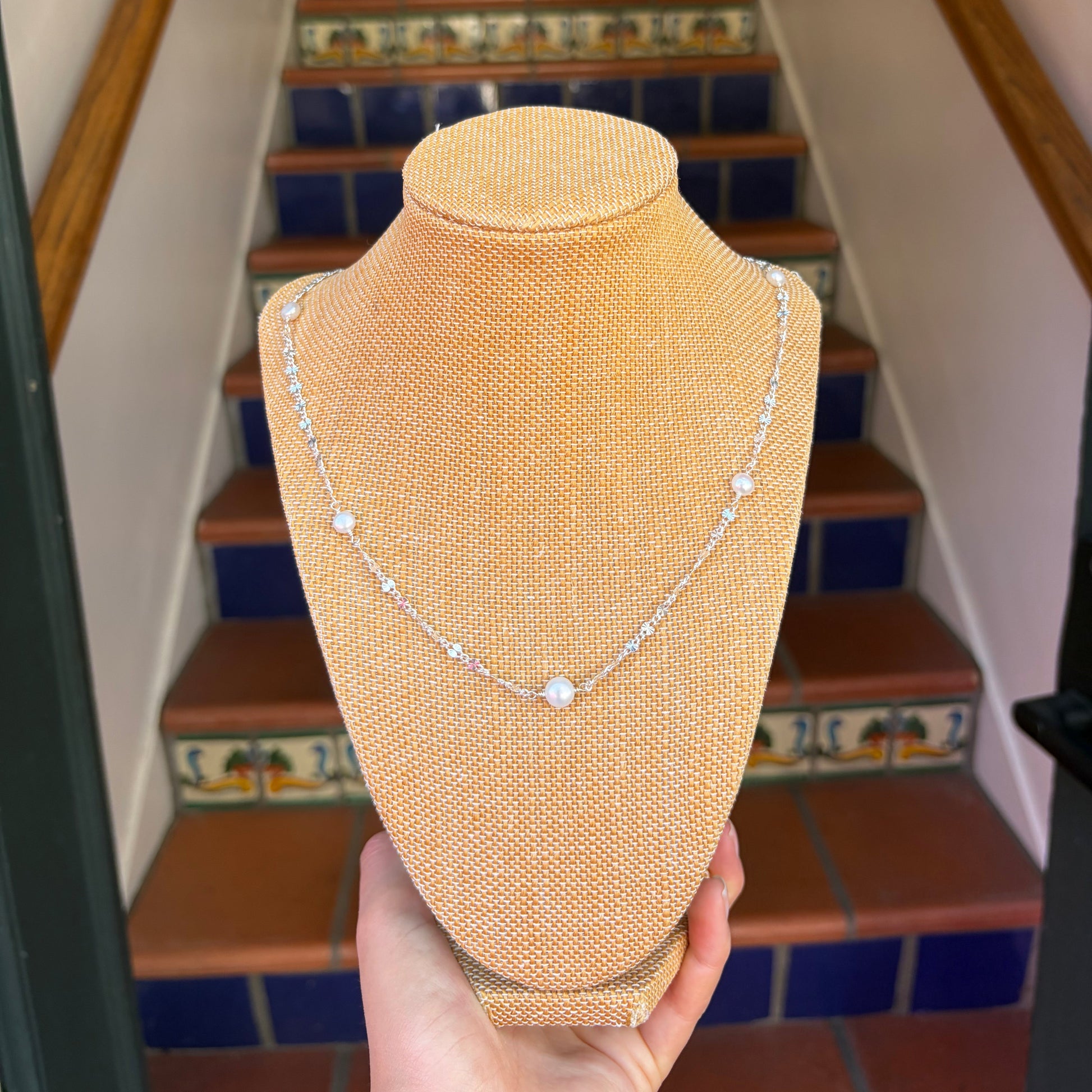 Statement Pearl Necklace