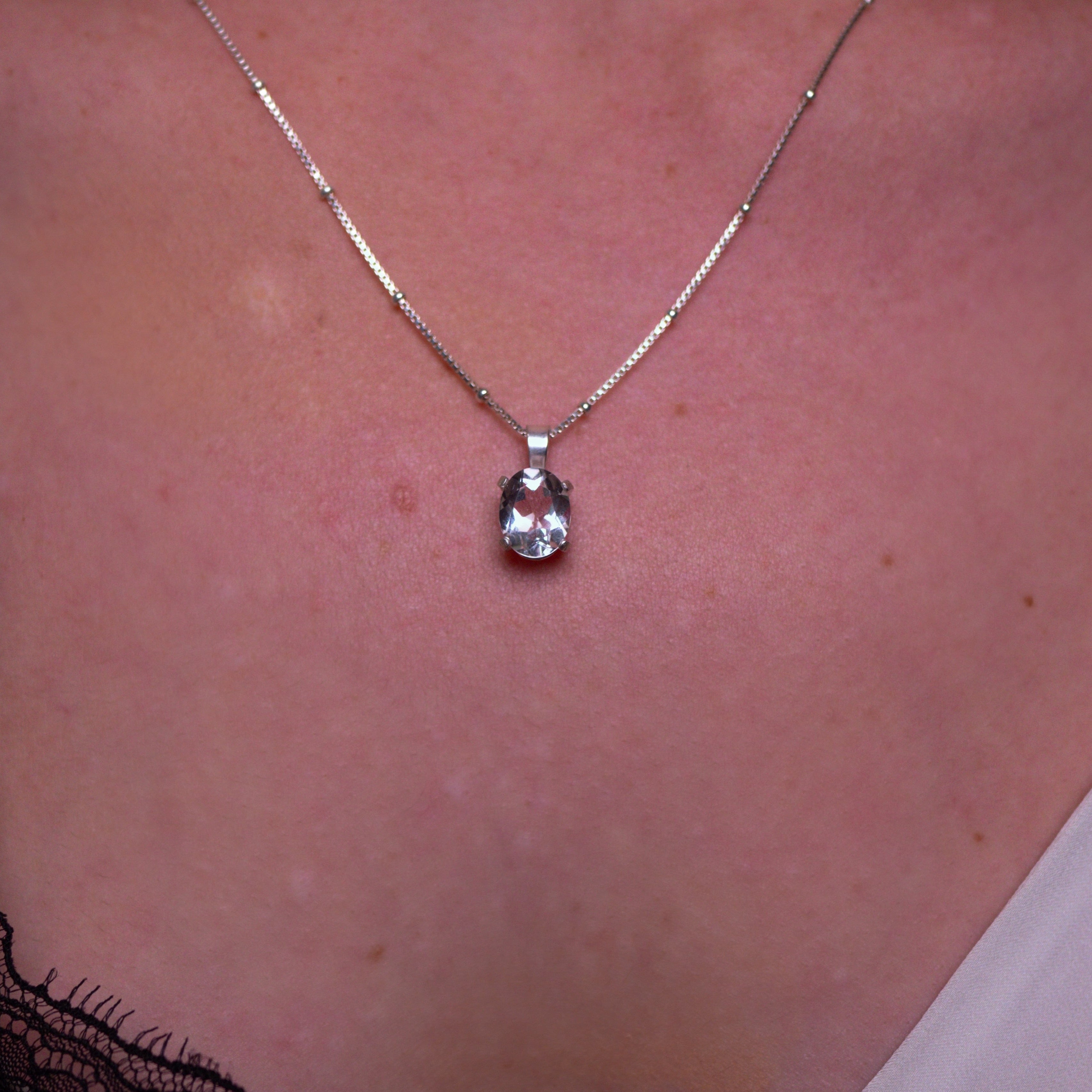 Arkansas Ice Quartz Necklace