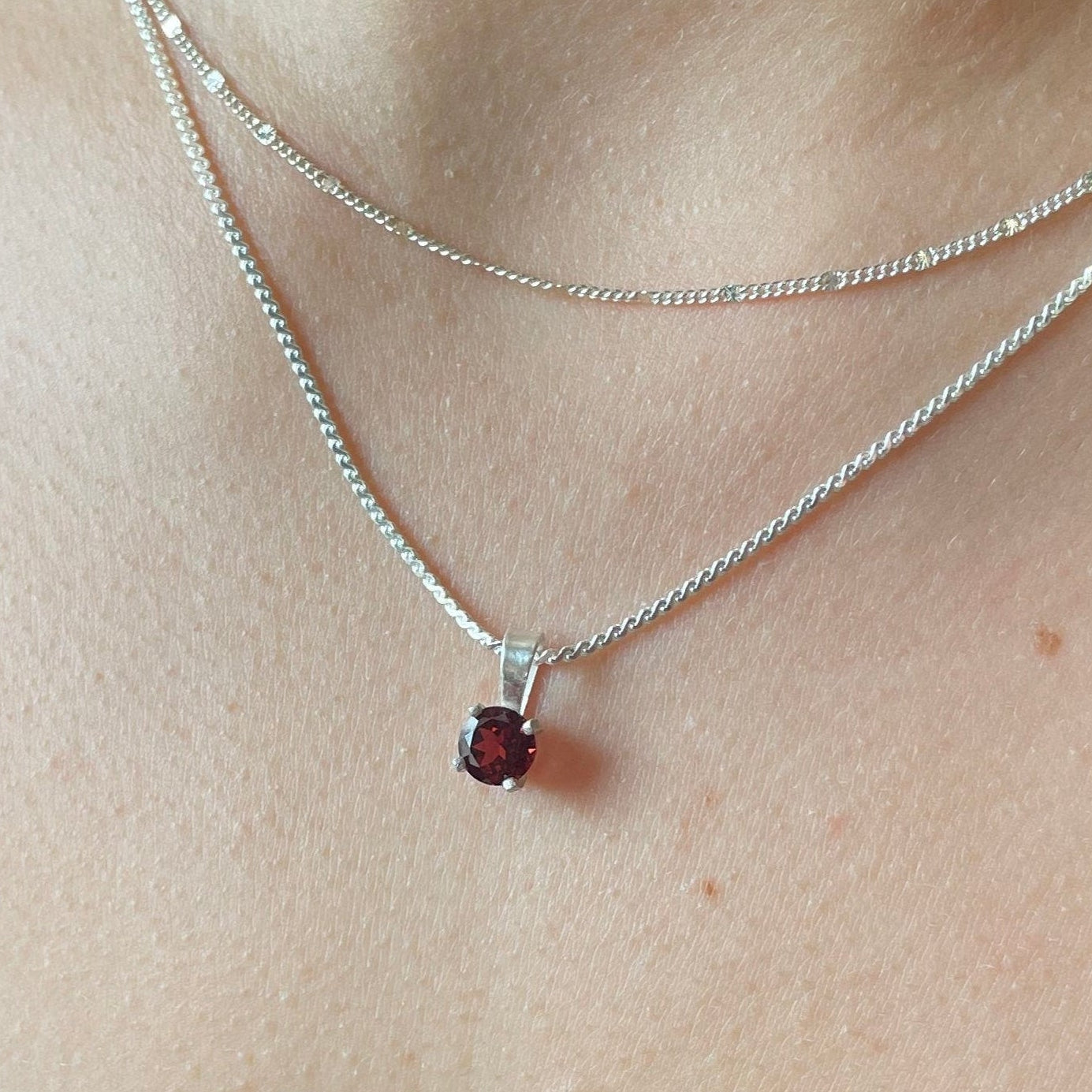 Garnet Necklace