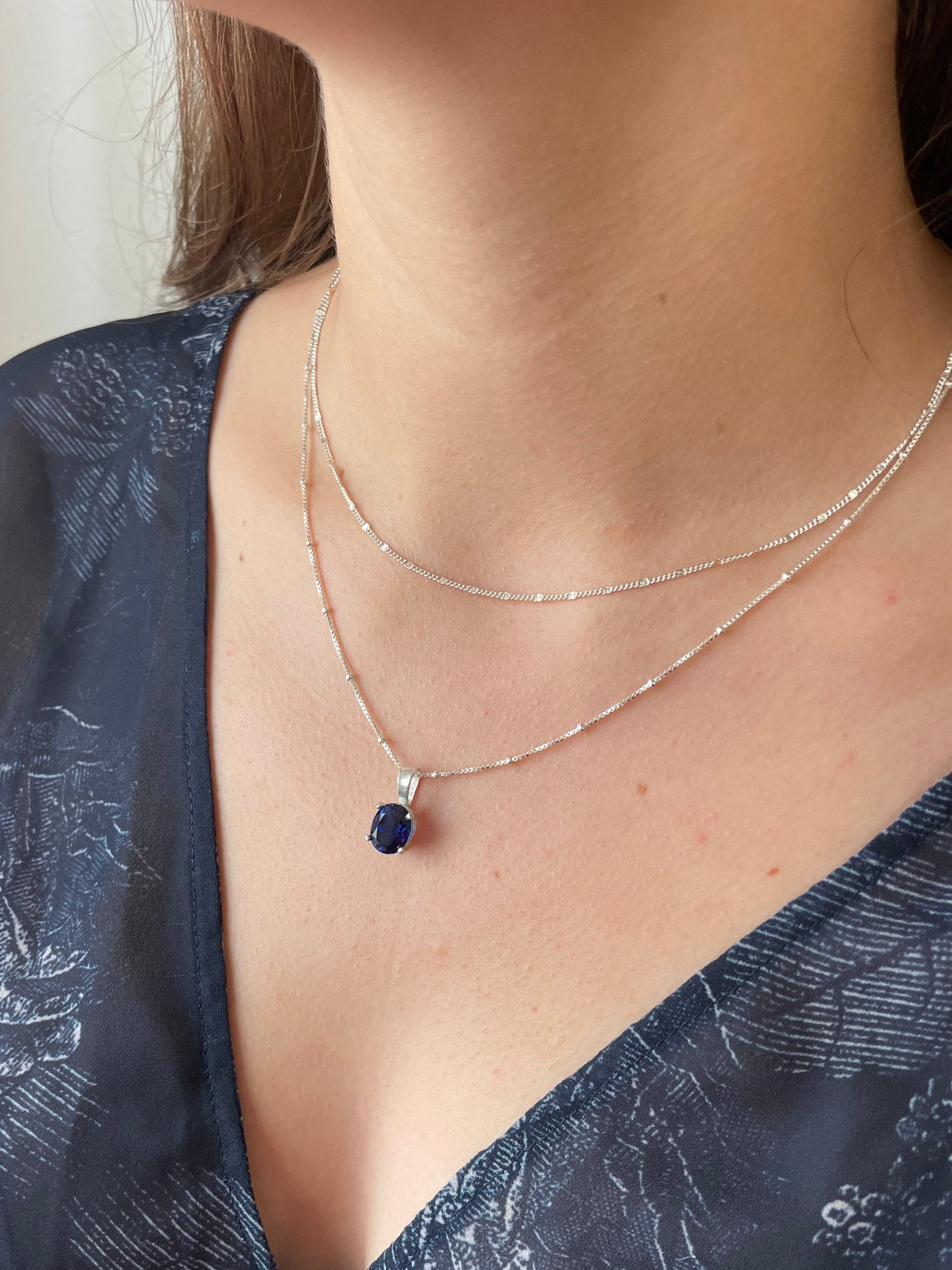 Sapphire Necklace