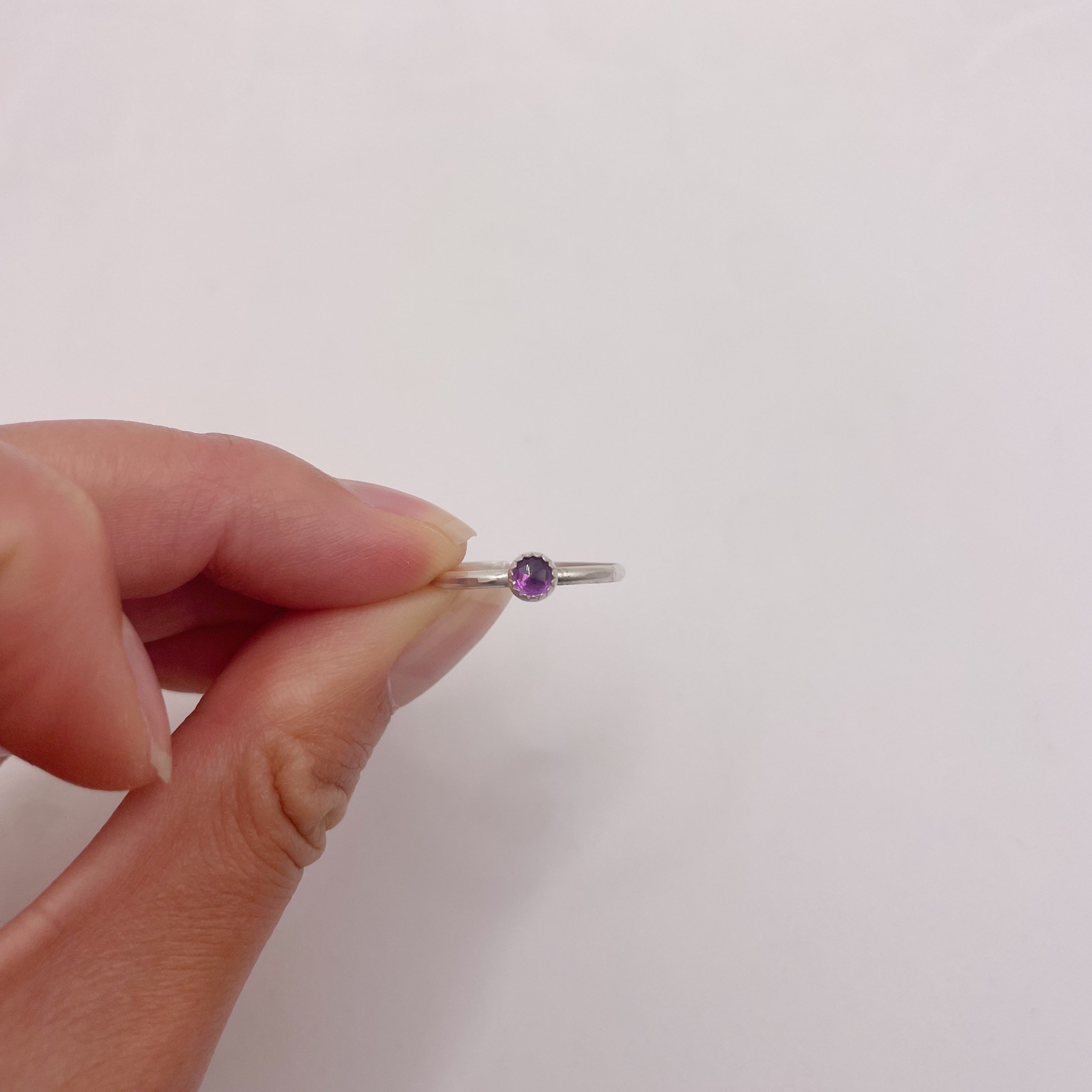 Dainty Gemstone Ring