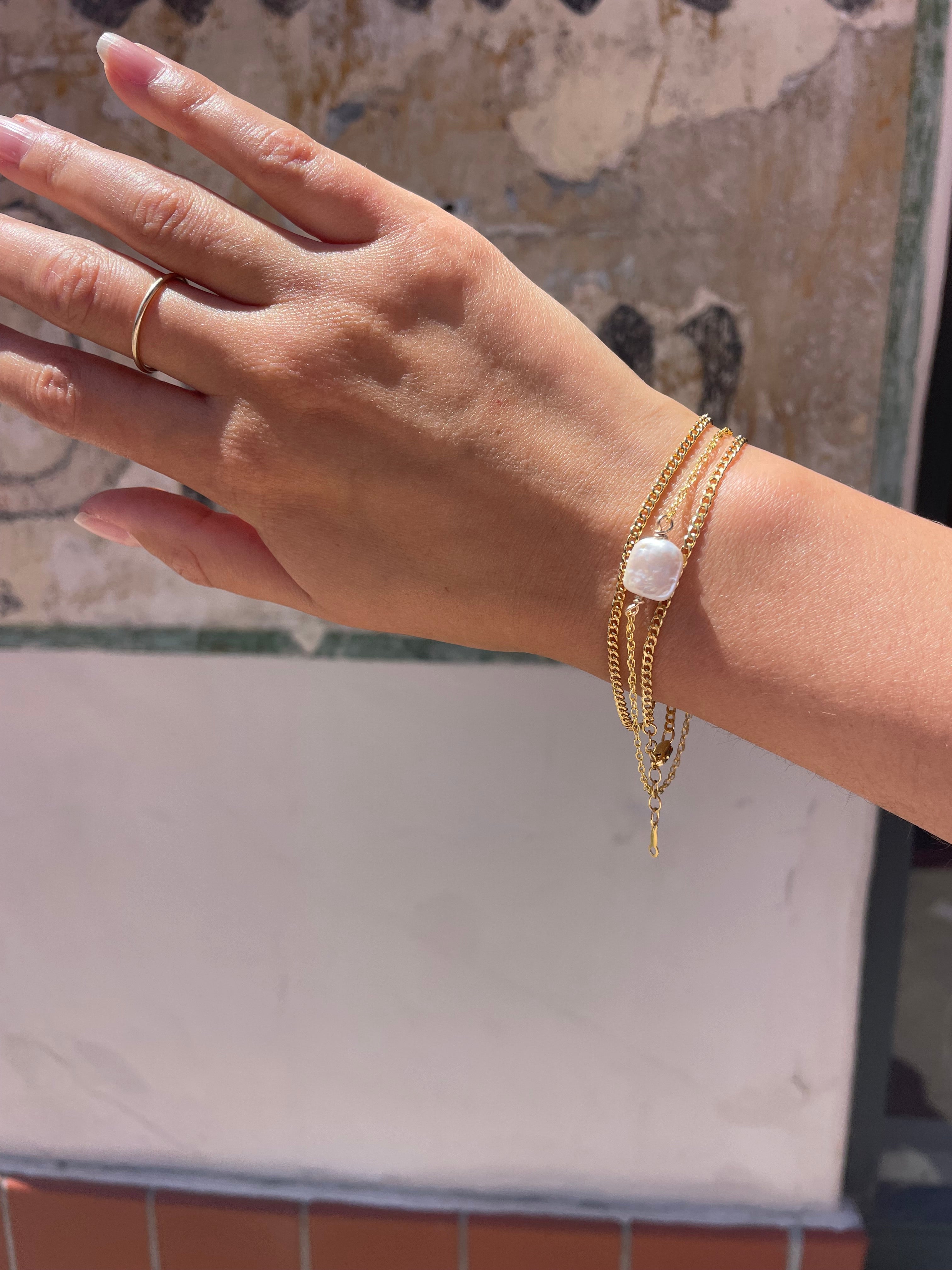 Gold-filled bracelet