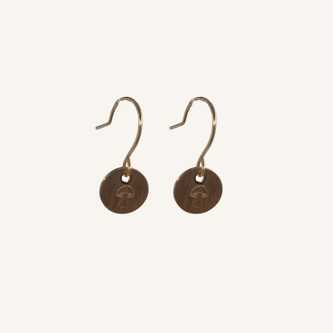 Mushroom Earrings
