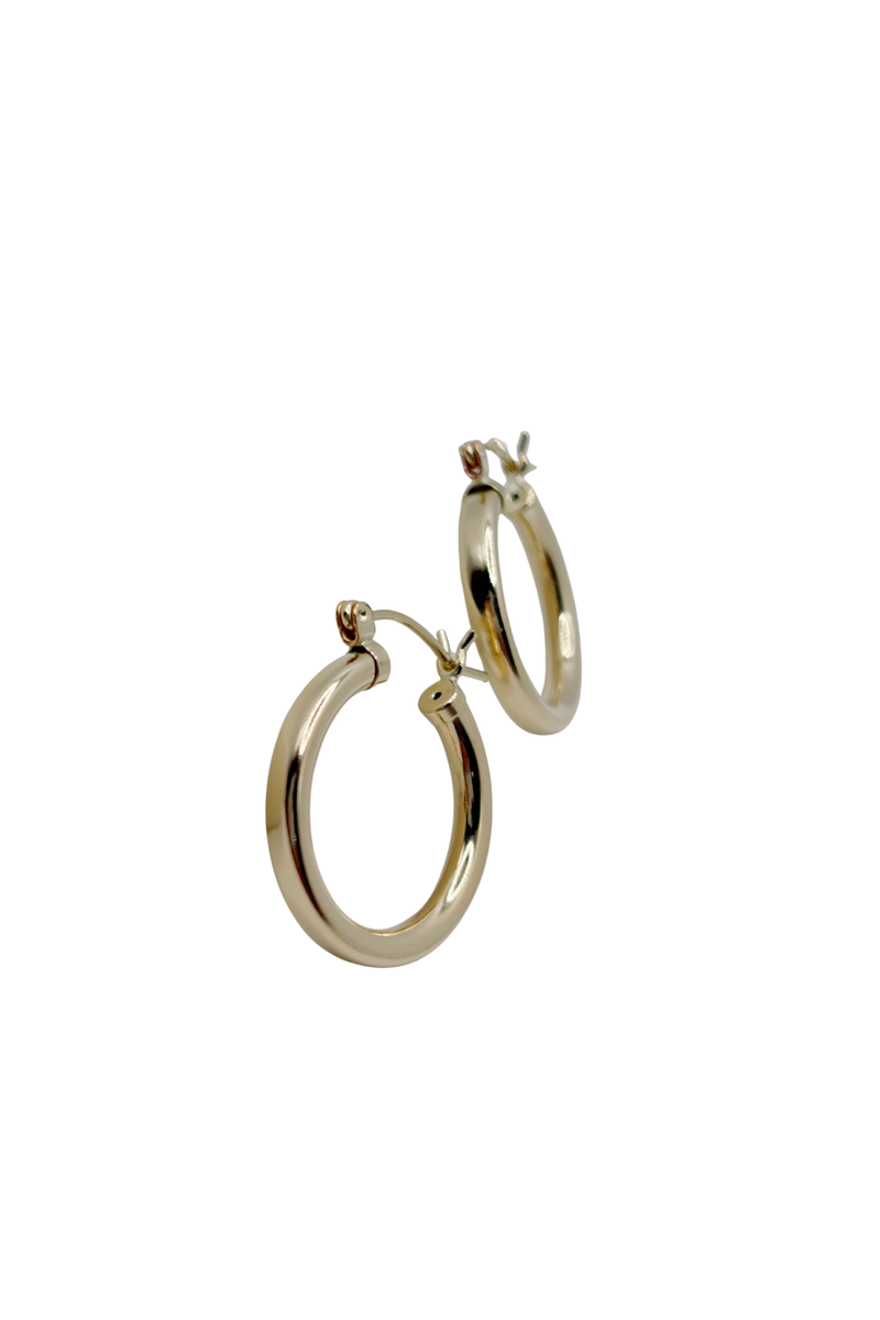 Large Gold-Filled Hoops