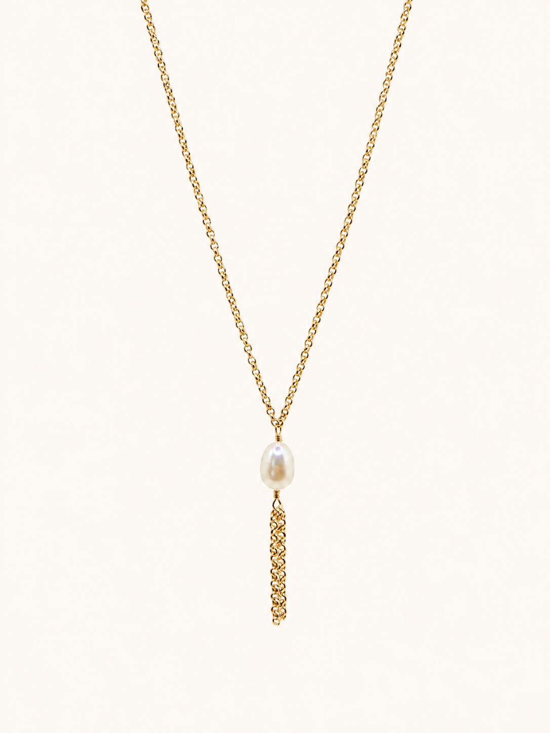 Modern Bridal Pearl Necklace