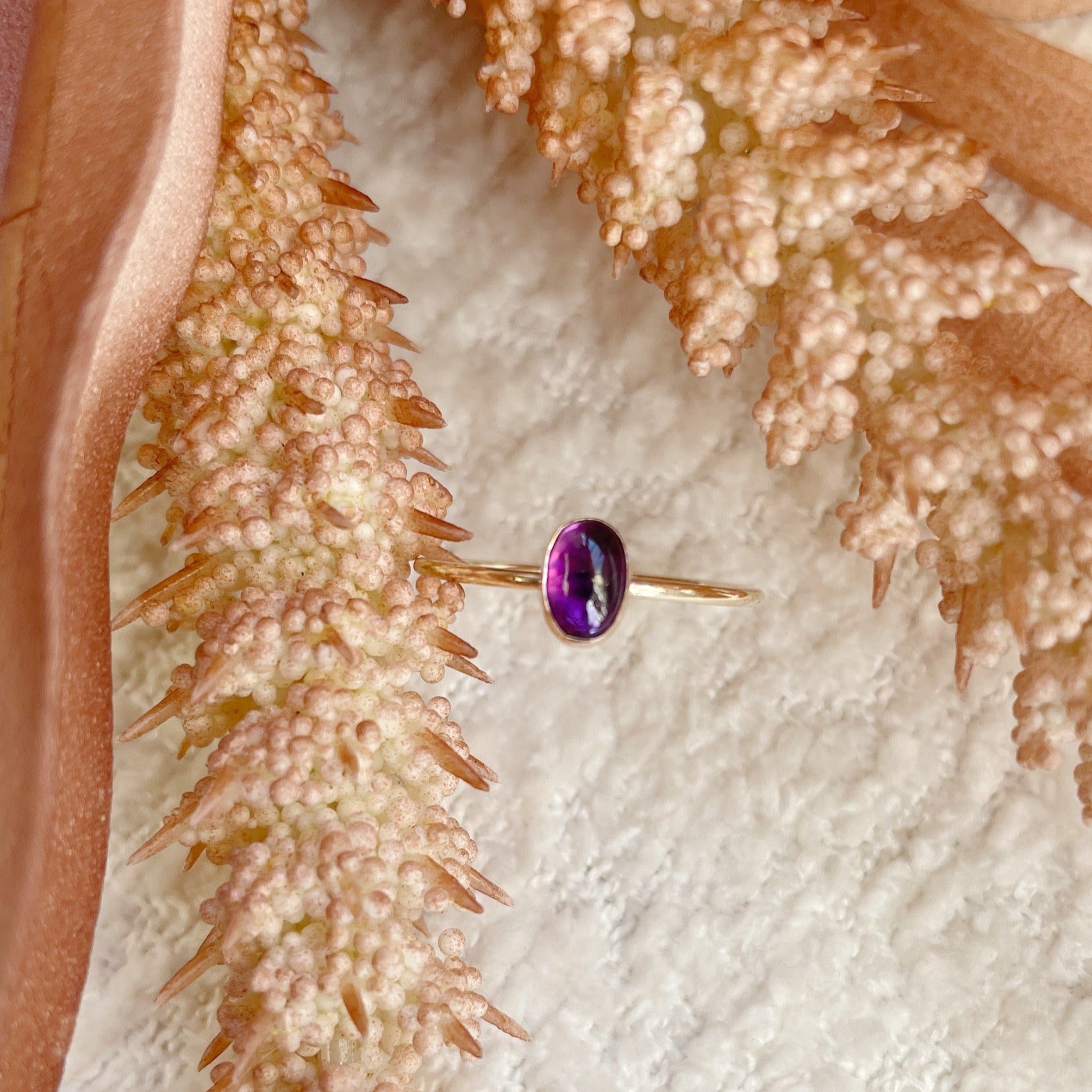 Royal Purple Stone Ring