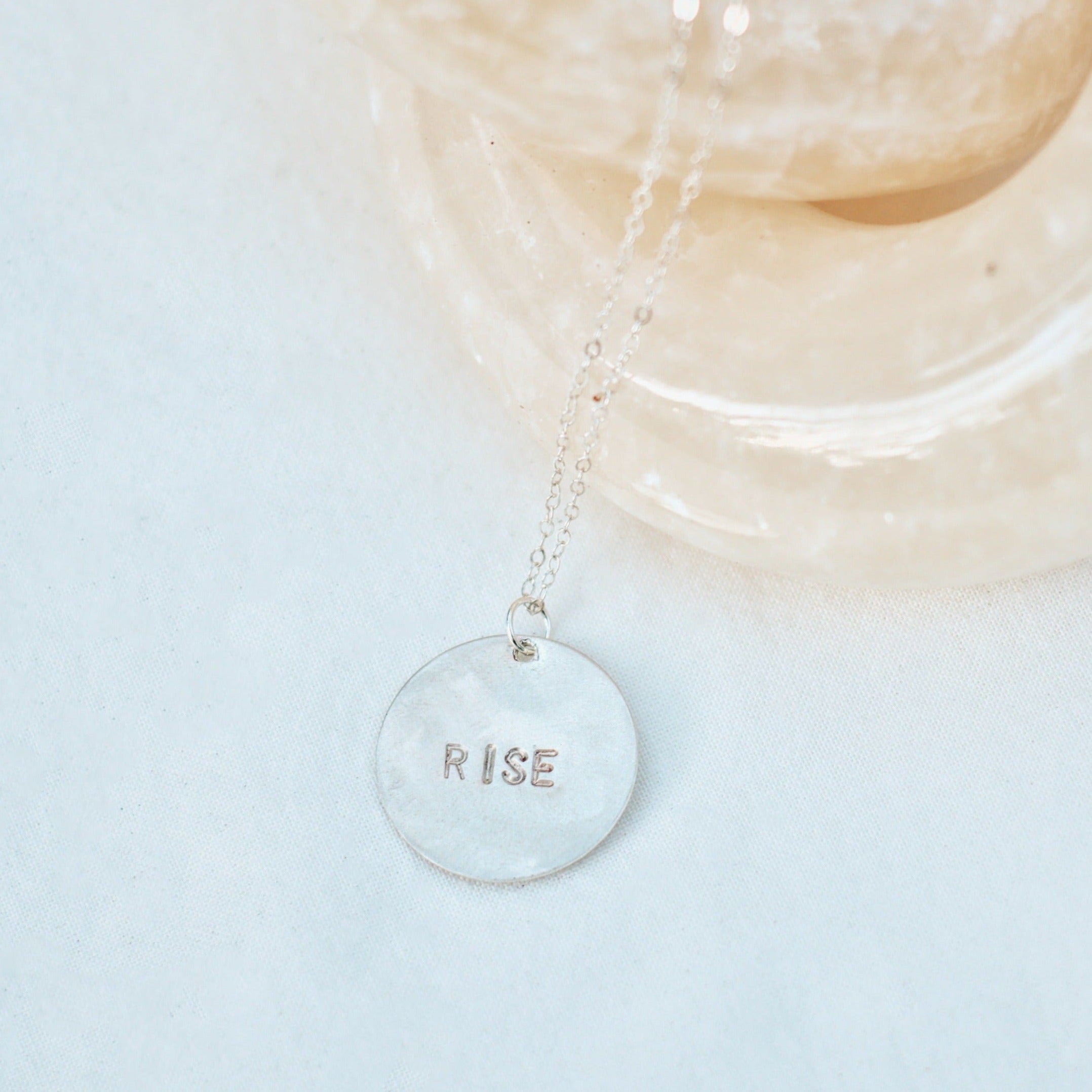 RISE Necklace (Gold-filled, Sterling Silver)